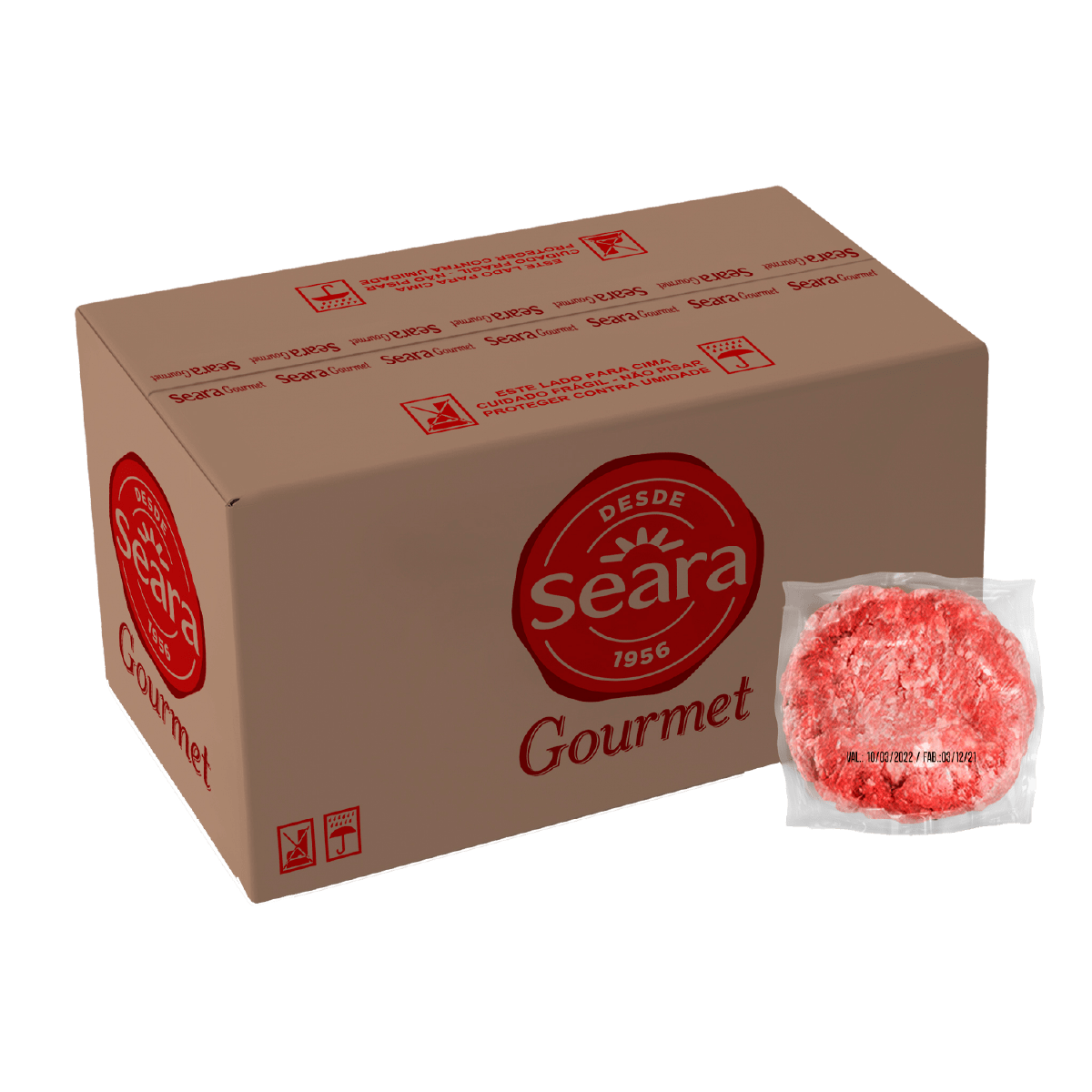 Hambúrguer Tradicional 100% Bovino 180g – Seara Food Solutions