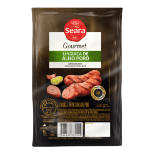 Linguiça com alho poro 500g Seara Gourmet