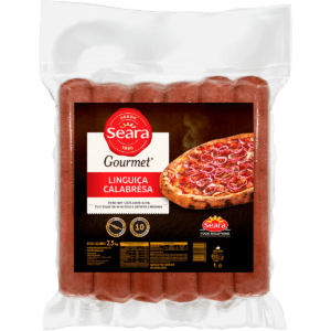 Linguiça calabresa 2,5kg Seara Gourmet