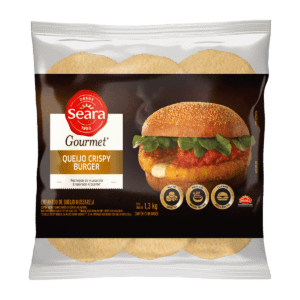 Queijo crispy burger 1,3kg Seara Gourmet