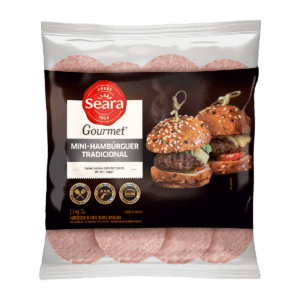 Mini-hamburguer tradicional Seara Gourmet