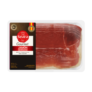 Jamon serrano fatiado 80g Seara Gourmet