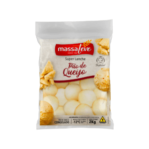 Pão de queijo 2kg Massa Leve