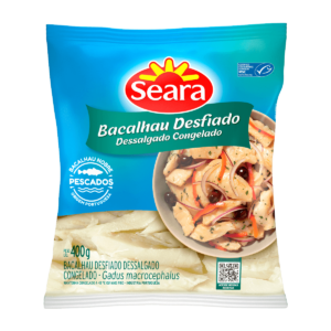 Bacalhau Desfiado Iqf 400g Seara