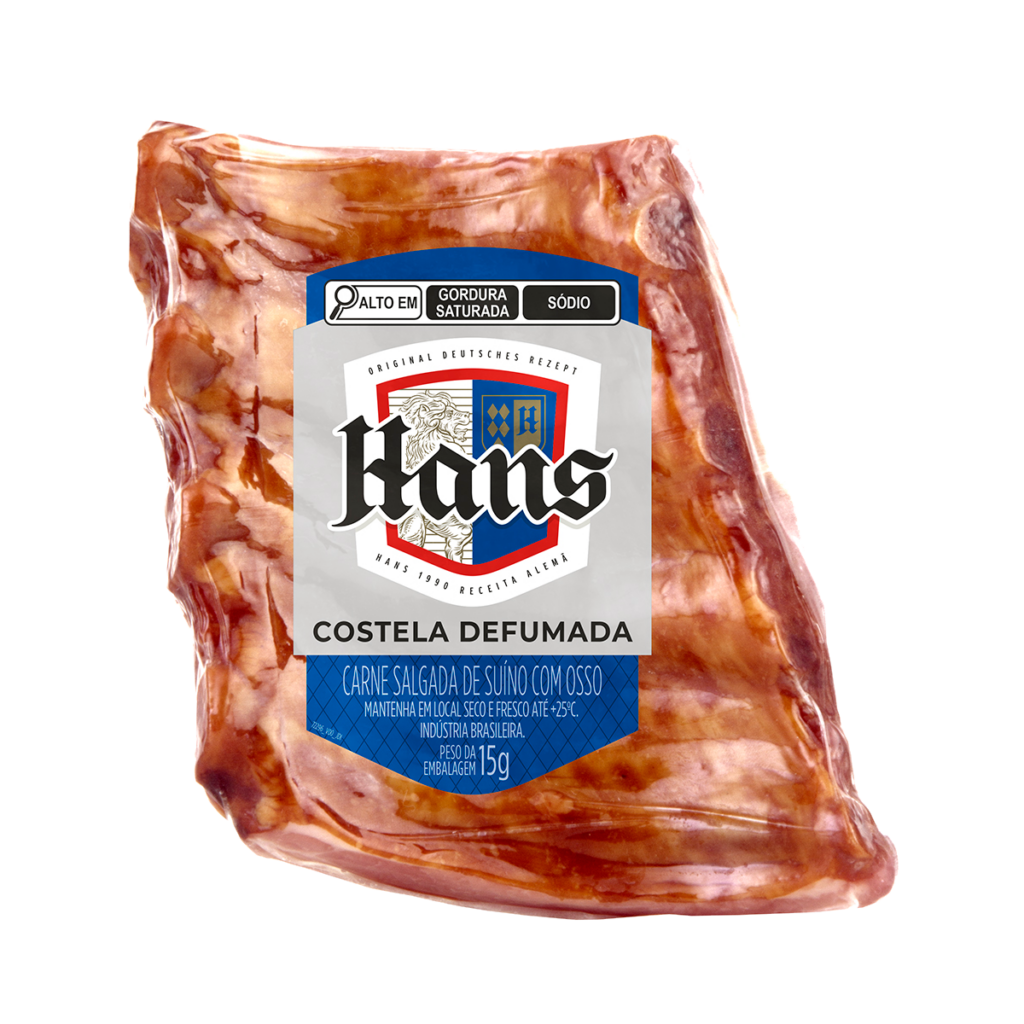 Costelinha Salgada Defumada Suína - Hans